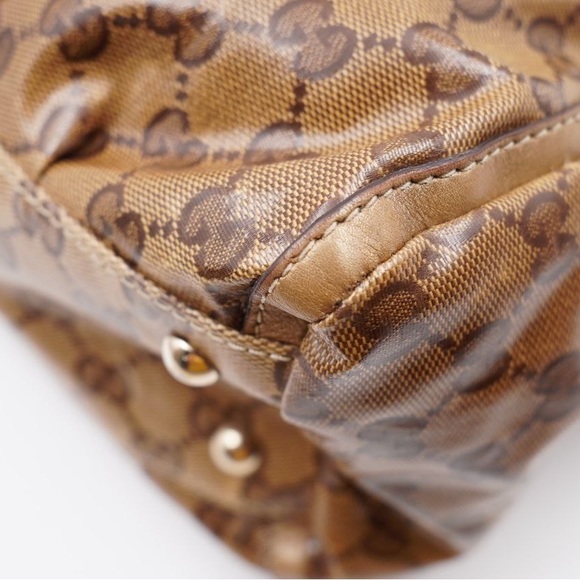 Gucci crystal canvas and authentic Abbey tote - Picture 8 of 16